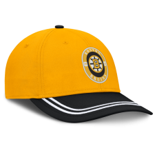 Бейсболка Boston Bruins Fanatics Gold/ Black Fundamental Stretch
