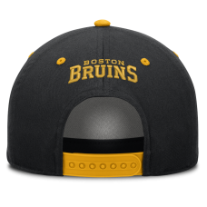 Бейсболка Boston Bruins Fanatics Black/Gold Fundamental Power Play A-Frame