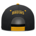 Бейсболка Boston Bruins Fanatics Black/Gold Fundamental Power Play A-Frame