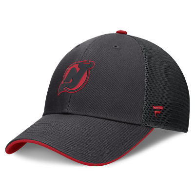 Джерси New Devils Fanatics Black Fundamental Limits Trucker Adjustable Hat