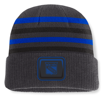 Шапка New York Rangers Fanatics Black Knurly Stripe