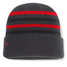 Джерси New Devils Fanatics Black Knurly Stripe Cuffed Knit Hat Джерси New Devils Fanatics Black Knurly Stripe Cuffed Knit Hat