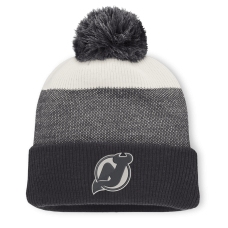 Джерси New Devils Fanatics Black/Light Beige Monochrome Cuffed Knit Hat with Pom Джерси New Devils Fanatics Black/Light Beige Monochrome Cuffed Knit Hat with Pom