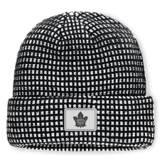 Шапка Toronto Maple Leafs Fanatics Fundamental Scheme Ribbed - Black
