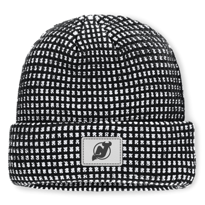 Джерси New Devils Fanatics Black Fundamental Scheme Ribbed Cuffed Knit Hat