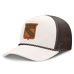 Бейсболка New York Rangers Fanatics Cream/Brown Level Up Bronco Rope A-Frame Trucker
