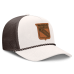Бейсболка New York Rangers Fanatics Cream/Brown Level Up Bronco Rope A-Frame Trucker