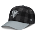 Бейсболка Pittsburgh Penguins Fanatics Black/Gray Huntsman Plaid A-Frame