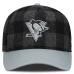 Бейсболка Pittsburgh Penguins Fanatics Black/Gray Huntsman Plaid A-Frame