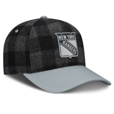 Бейсболка New York Rangers Fanatics Black/Gray Huntsman Plaid A-Frame