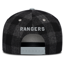 Бейсболка New York Rangers Fanatics Black/Gray Huntsman Plaid A-Frame