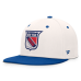 Бейсболка New York Rangers Fanatics Cream/Royal Heritage Ballpark Бейсболка New York Rangers Fanatics Cream/Royal Heritage Ballpark