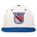 Бейсболка New York Rangers Fanatics Cream/Royal Heritage Ballpark
