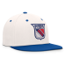 Бейсболка New York Rangers Fanatics Cream/Royal Heritage Ballpark