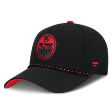 Бейсболка Edmonton Oilers Fanatics Black Canada Military Appreciation Authentic Pro A-Frame