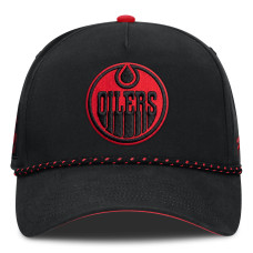 Бейсболка Edmonton Oilers Fanatics Black Canada Military Appreciation Authentic Pro A-Frame