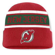 Джерси New Devils Fanatics Red/Green Heritage Cuffed Knit Hat Джерси New Devils Fanatics Red/Green Heritage Cuffed Knit Hat
