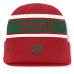 Джерси New Devils Fanatics Red/Green Heritage Cuffed Knit Hat