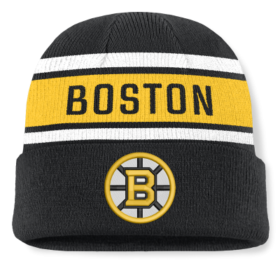Шапка Boston Bruins Fanatics Black/Gold Heritage