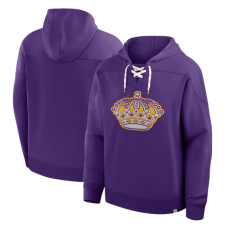Толстовка Los Angeles Kings Fanatics Purple Fleece French Terry Толстовка Los Angeles Kings Fanatics Purple Fleece French Terry