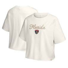 Женская Florida Panthers Fanatics Cream Chainstitch Fashion Top