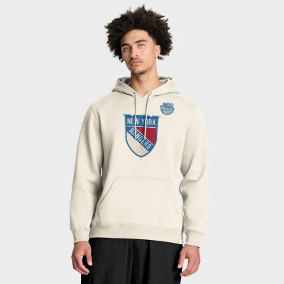 New York Rangers Fanatics Cream 2026 NHL Winter Classic Pullover Hoodie