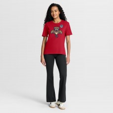 Женская Florida Panthers Fanatics Red 2026 NHL Winter Classic T-Shirt Женская Florida Panthers Fanatics Red 2026 NHL Winter Classic T-Shirt
