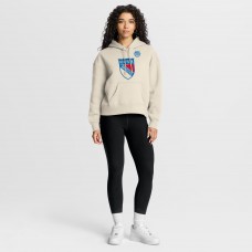 Женская New York Rangers Fanatics Cream 2026 NHL Winter Classic Hoodie Женская New York Rangers Fanatics Cream 2026 NHL Winter Classic Hoodie