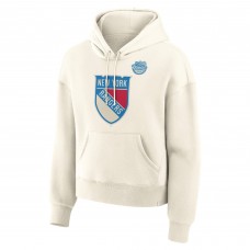 Женская New York Rangers Fanatics Cream 2026 NHL Winter Classic Hoodie Женская New York Rangers Fanatics Cream 2026 NHL Winter Classic Hoodie