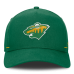 Бейсболка Minnesota Wild Fanatics Green Alternate Authentic Pro Rink A-Frame