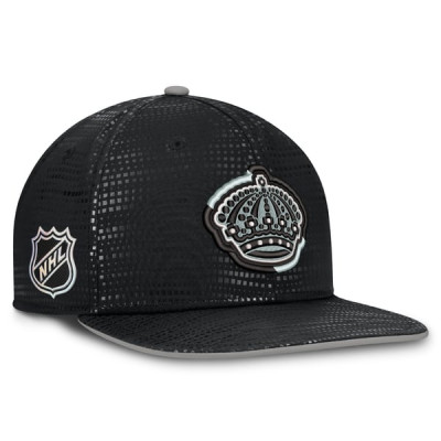 Бейсболка Los Angeles Kings Fanatics Black Alternate Authentic Pro Rink