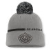 Шапка с помпоном Los Angeles Kings Fanatics Gray Authentic Pro Alternate Cuffed