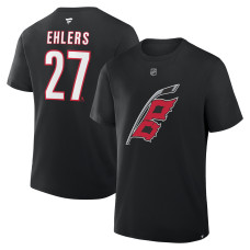 Футболка Carolina Hurricanes Nikolaj Ehlers Fanatics Black Authentic Stack Name & Number Футболка Carolina Hurricanes Nikolaj Ehlers Fanatics Black Authentic Stack Name & Number