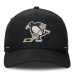 Бейсболка Pittsburgh Penguins Fanatics Black Alternate Authentic Pro Rink A-Frame