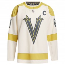 Игровая джерси Mark Stone Vegas Golden Knights adidas 2024 NHL Winter Classic Primegreen Authentic - Cream