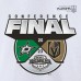 Футболка Vegas Golden Knights vs. Dallas Stars 2023 Stanley Cup Playoffs Western Conference Final Matchup - White