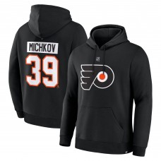 Толстовка Philadelphia Flyers Matvei Michkov Fanatics Black Authentic Stack Name & Number Толстовка Philadelphia Flyers Matvei Michkov Fanatics Black Authentic Stack Name & Number