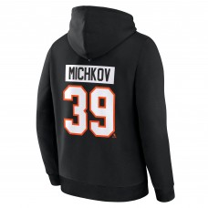 Толстовка Philadelphia Flyers Matvei Michkov Fanatics Black Authentic Stack Name & Number Толстовка Philadelphia Flyers Matvei Michkov Fanatics Black Authentic Stack Name & Number