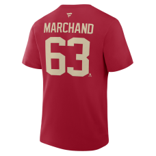 Футболка Florida Panthers Brad Marchand Fanatics Red 2026 NHL Winter Classic Authentic Stack Name & Number