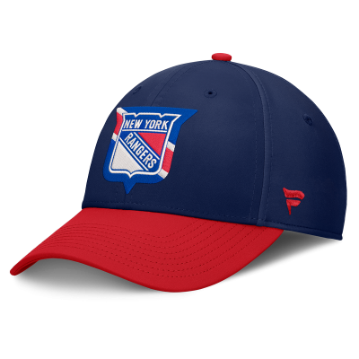Бейсболка New York Rangers Fanatics Navy/Red Stretch