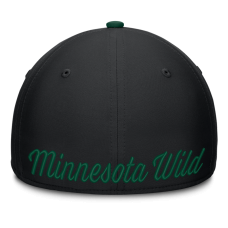 Бейсболка Minnesota Wild Fanatics Black/Green Stretch Бейсболка Minnesota Wild Fanatics Black/Green Stretch