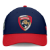 Бейсболка Florida Panthers Fanatics Navy/Red Stretch