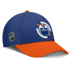 Бейсболка Edmonton Oilers Fanatics Royal/Orange Stretch