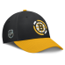 Бейсболка Boston Bruins Fanatics Black/Gold Stretch