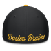 Бейсболка Boston Bruins Fanatics Black/Gold Stretch