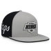 Бейсболка Los Angeles Kings Fanatics Silver/Black