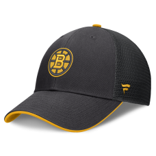 Бейсболка Boston Bruins Fanatics Black Fundamental Limits Trucker