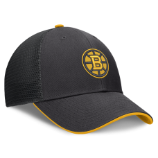 Бейсболка Boston Bruins Fanatics Black Fundamental Limits Trucker