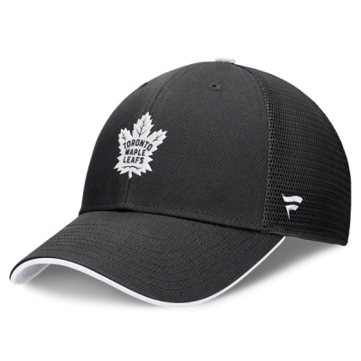 Бейсболка Toronto Maple Leafs Fanatics Fundamental Limits Trucker - Black