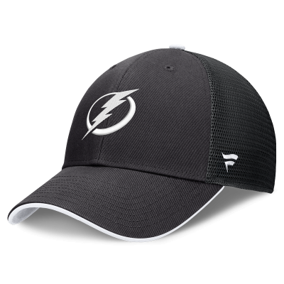 Бейсболка Tampa Bay Lightning Fanatics Black Fundamental Limits Trucker